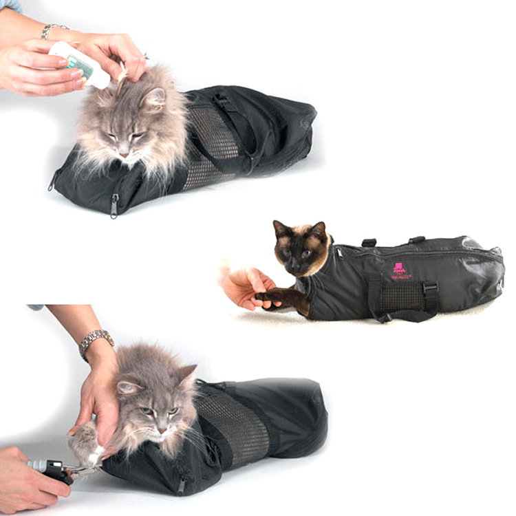 Cat Grooming Bath Bags Washing Bags For Pet Bathing Nail Trimming Injecting Anti Scratch Bite Restraint Cat Accessories