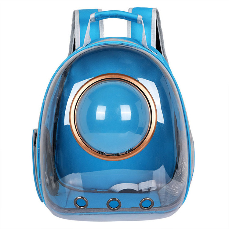 Airline Approved Foldable Waterproof Two Way Entry Small Cat Capsule Pet Carrier Backpack Carrier with Bottom Support