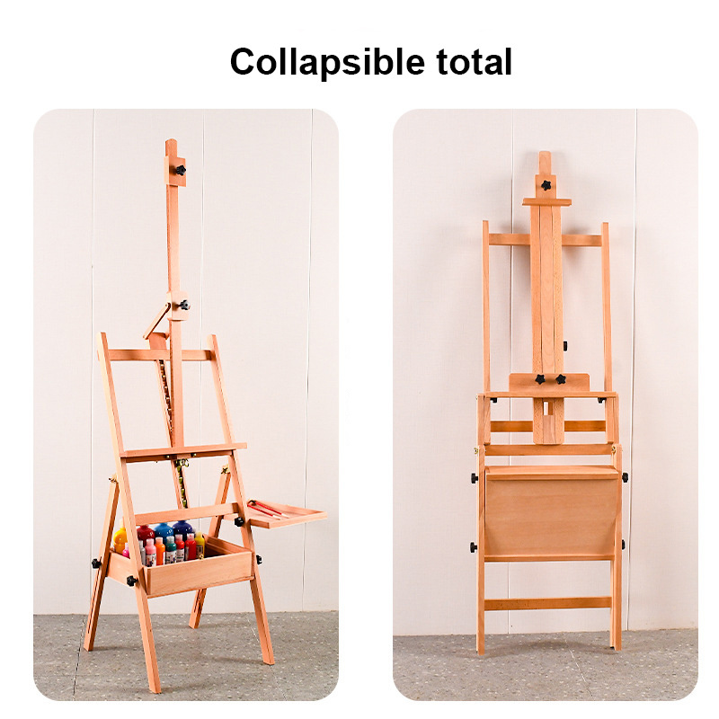 Hot sale professional High Quality Artist Level Pine Wood Portable Tabletop Easel Desktop Art Easels for Drawing