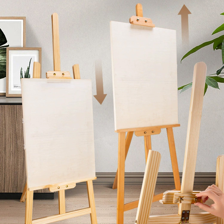 2024 new professional best sale good quality wooden miniature desk drawing artist painting art display foldable easel