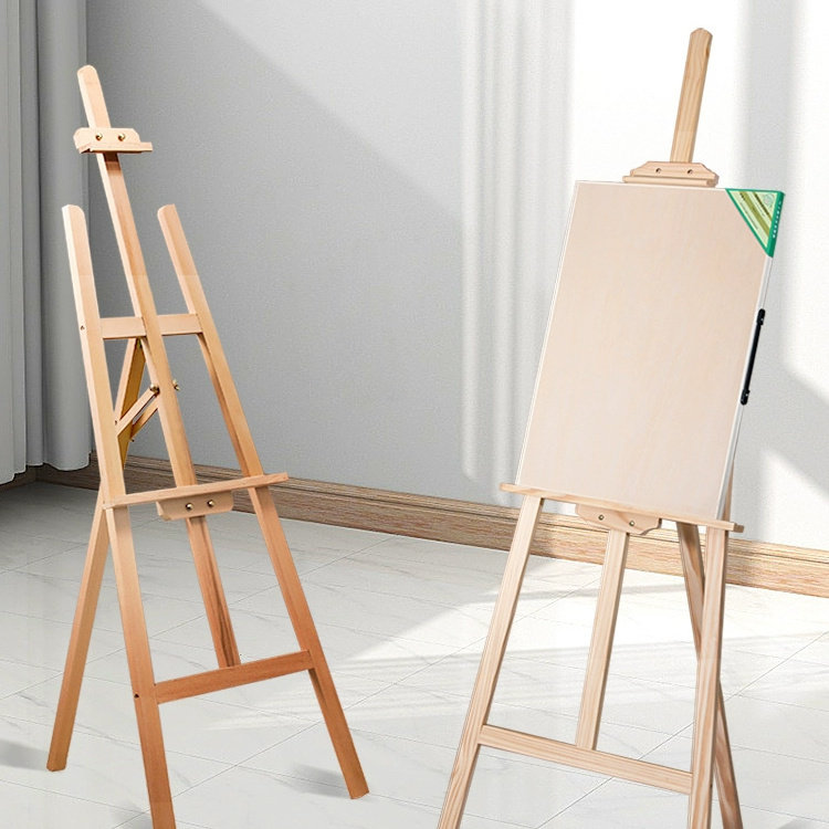 2024 new professional best sale good quality wooden miniature desk drawing artist painting art display foldable easel