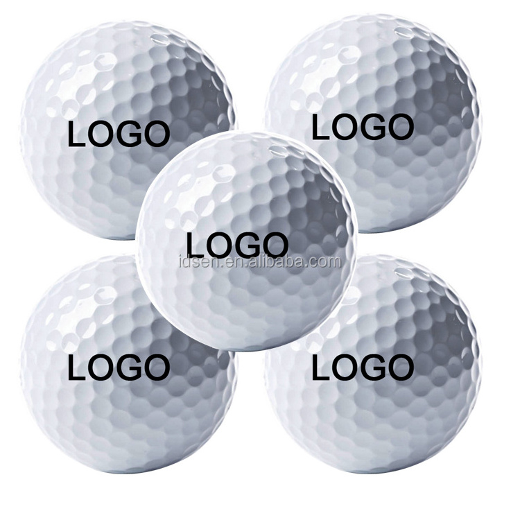 OEM factory price Custom Brand  2 3 4 5 Layer Hard Surlyn Golf Balls