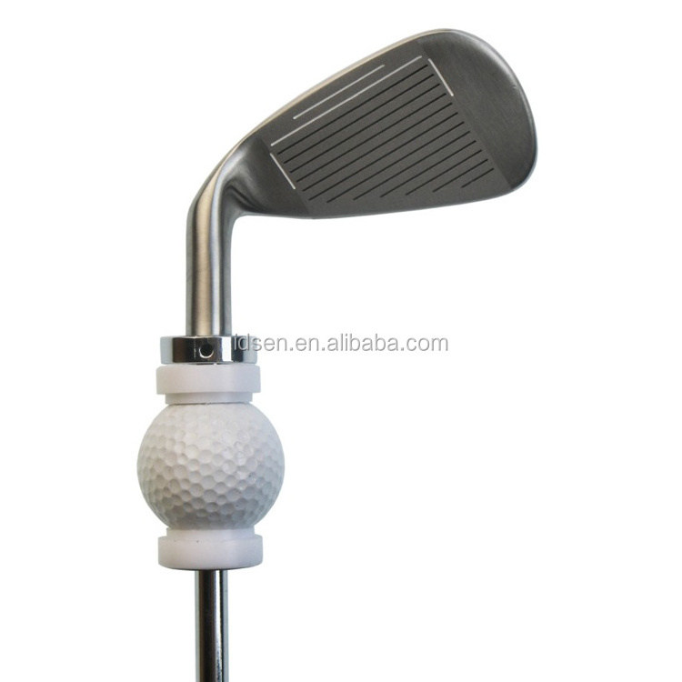 China manufacture 7# iron Adjustable Golf Swing Trainer Stick happen sound as impact timing swing Warm up Practice Club