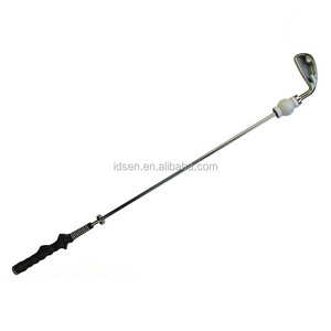 China manufacture 7# iron Adjustable Golf Swing Trainer Stick happen sound as impact timing swing Warm up Practice Club