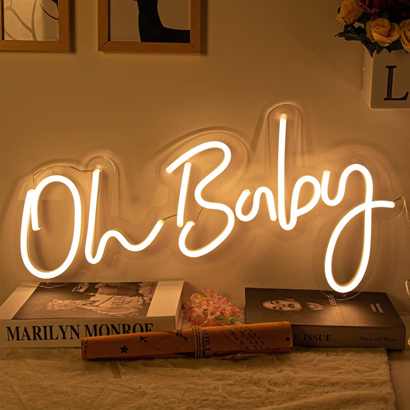 Drop shipping Neon sign making machine Led Neon Light Acrylic holiday lighting on baby neon Sign