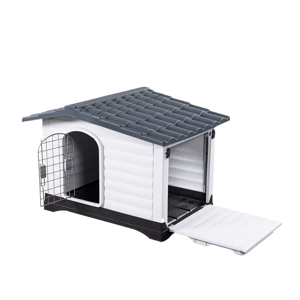 Pet House with Roof for Dogs Outdoor and Indoor Use Easy Assemble for Small Medium Dog Cat Dog Kennel for Playing and Resting