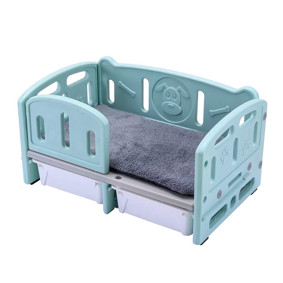 Waterproof Dog Bed for Crate Reversible Dog Crate Pad with Waterproof Stylish Pet Bed Mat for Small to XX-Large Dogs Sleeping