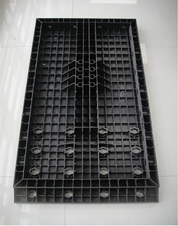 Plastic formwork for concrete