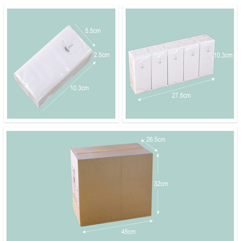 OEM ODM pocket tissue wholesaler original color hypoallergenic friendly sensitive skin non-rash