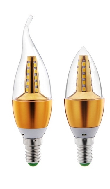 E14 Base Vintage Edison Candle Bulb Clear Amber Clear Warm White Led Filament Bulb