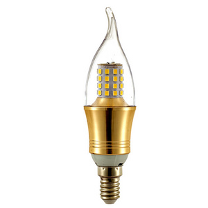 E14 Base Vintage Edison Candle Bulb Clear Amber Clear Warm White Led Filament Bulb