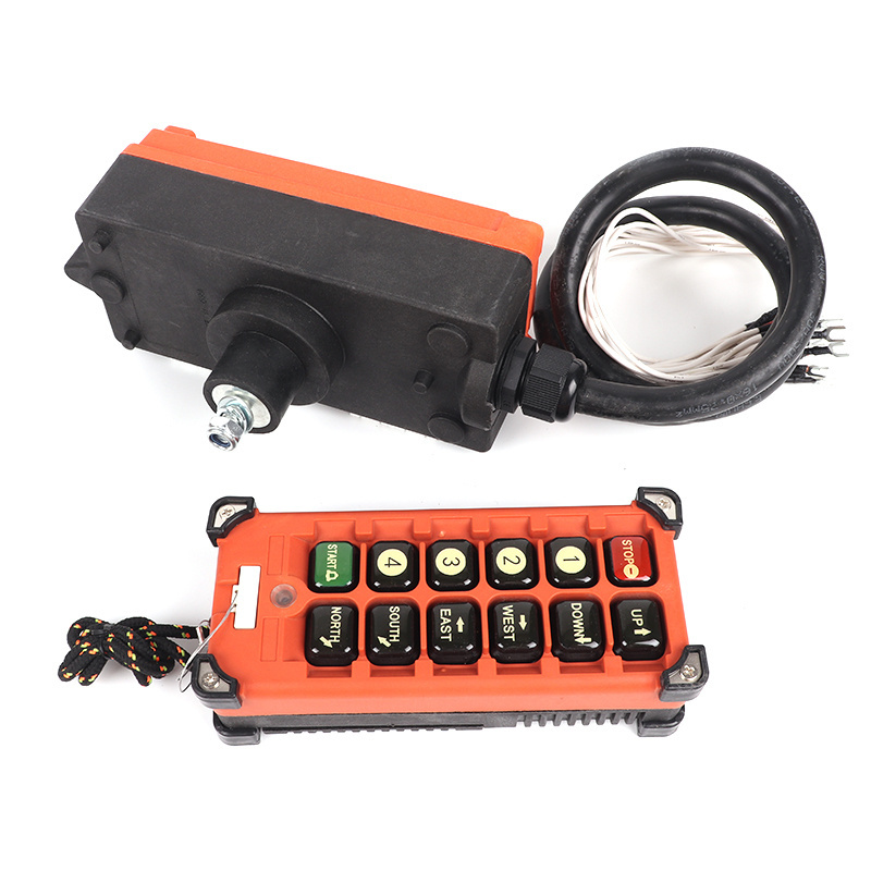 F21-E2B-10 industrial remote control for Bridge/Overhead Cranes Wireless Radio Control UHF 18-65V or 65-440V