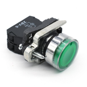 iehc high quality YB4-BW3361 XB4 series 22mm ba9s led illuminated momentary push button switch with light