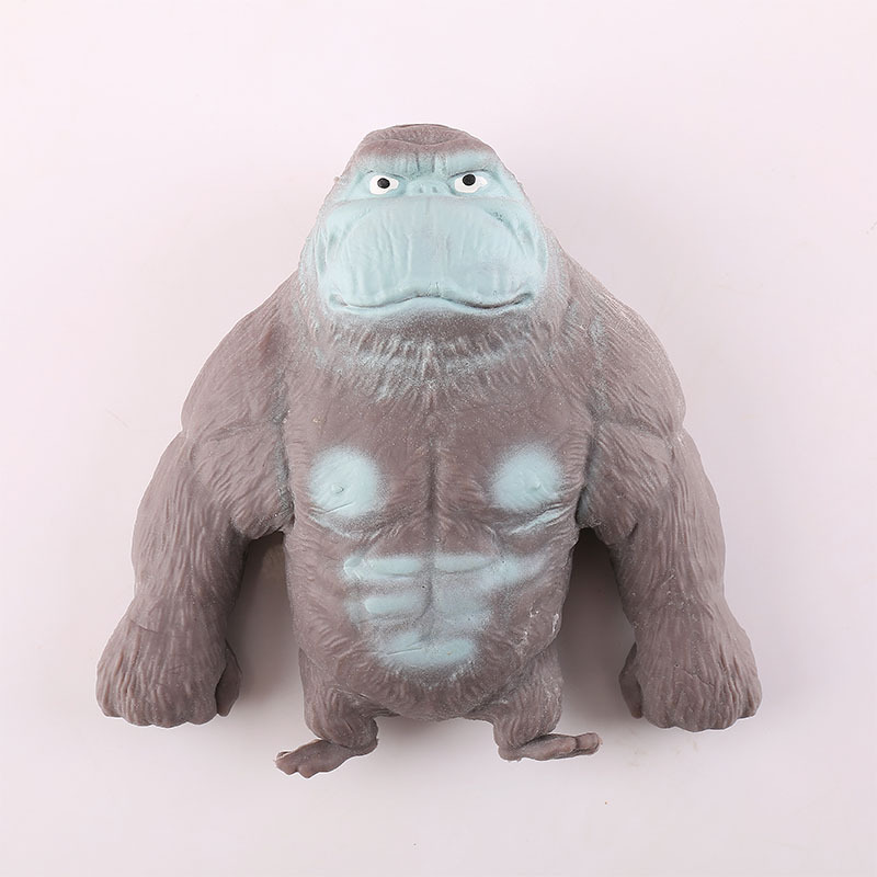 Squeeze sand filled funny mushy monkey fidget toys gorilla stress relief squeeze toys big size dog monster monkey stress toy