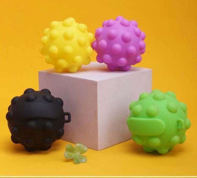 3D pinching ball pops it push bubbles fidgets toys adult stress relief pops fidgets toys its ball toy