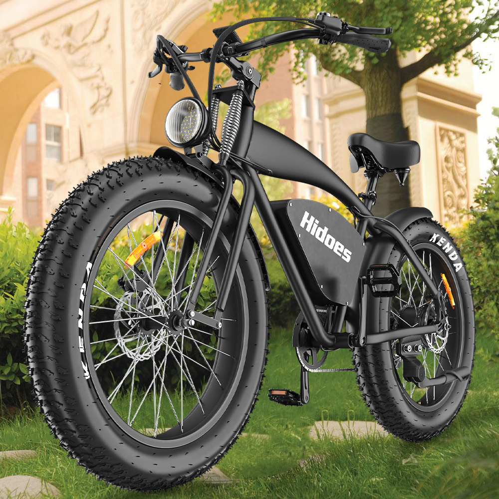 2024 Electric Bike Ready Stock Electrically Mountain Fatbike Cheap Hidoes B3 26inch Fat Tire Motorcycles Electric Bike