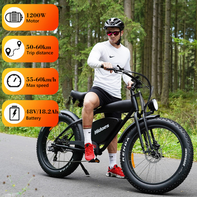 Cool & Fashionable: Hidoes B3 Electric Mountain bike with Fat Tire Motorcycles