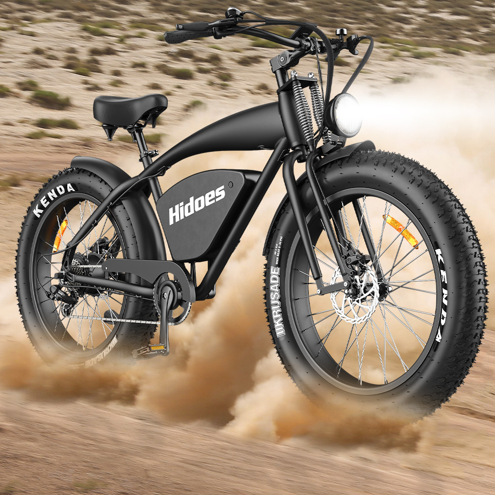 2024 Electric Bike Ready Stock Electrically Mountain Fatbike Cheap Hidoes B3 26inch Fat Tire Motorcycles Electric Bike