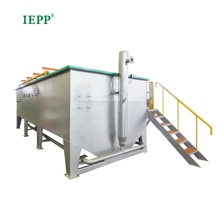 IEPP manufacturer factory daf system supplier WWTP STP gray water oil grease treatment equipment dissolved air flotation unit