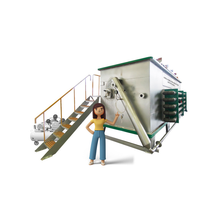 IEPP manufacturer factory daf system supplier WWTP STP gray water oil grease treatment equipment dissolved air flotation unit