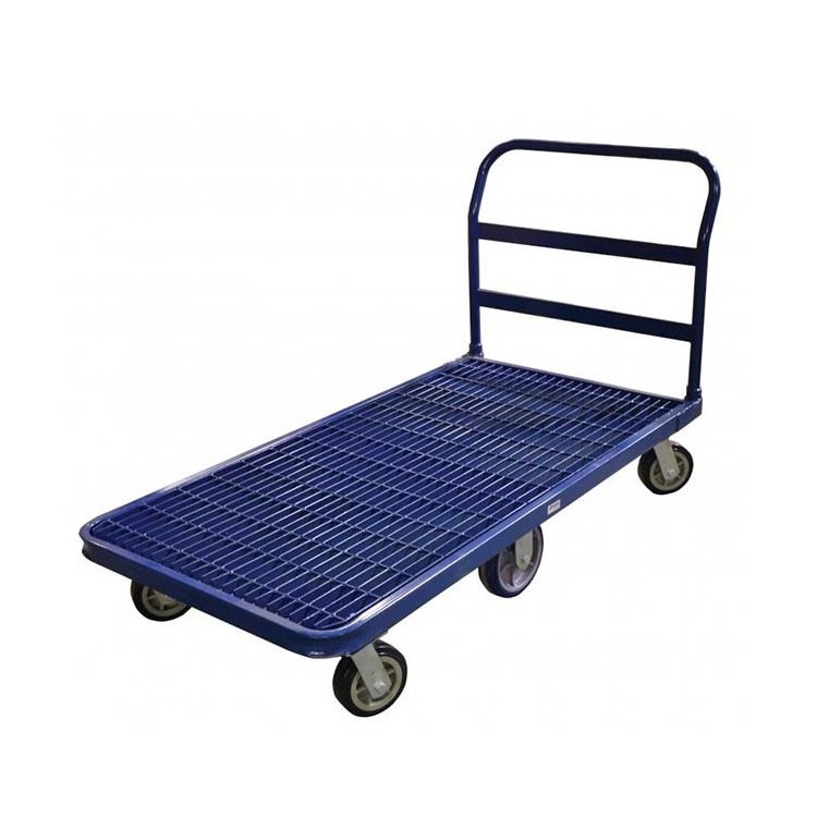 Heavy Duty Warehouse Steel Platform Transportation Trolley Cart truck dolly trolley hand carts material handling