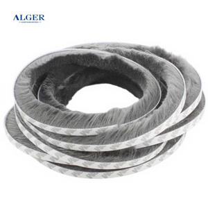 ABM Various Types Aluminum Sliding Window Weather Strip Wool Pile Seal Strip for Glass Door