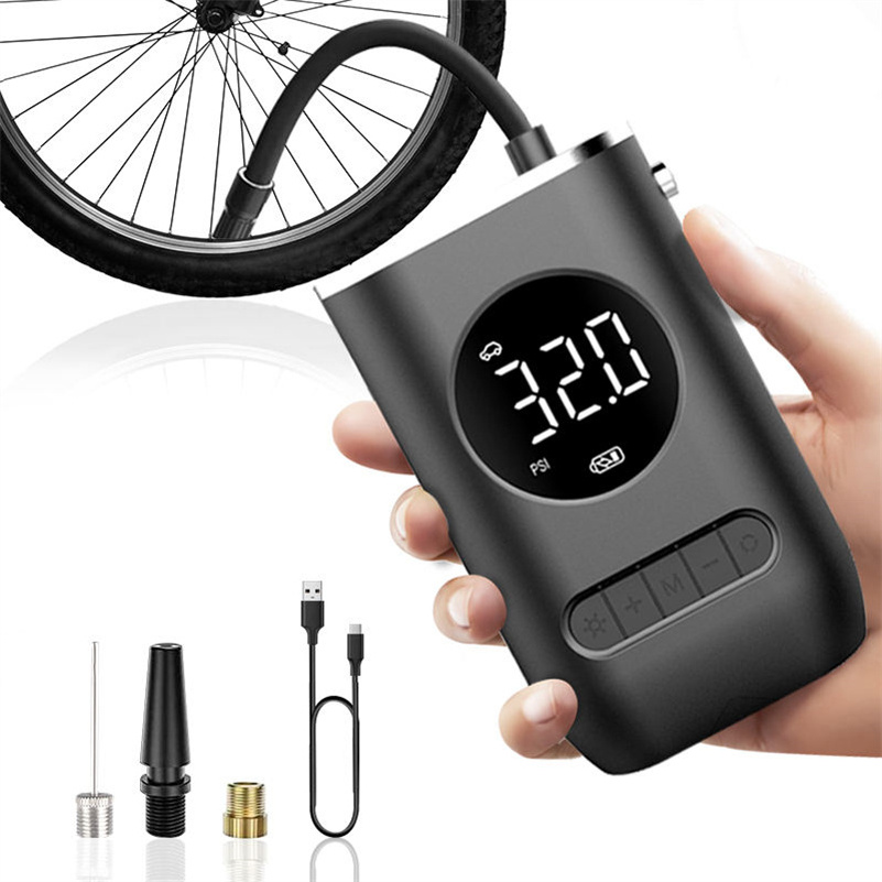 Rechargeable Electric Mini Digital Wireless Portable Cordless Tyre Inflator Automatic Car Air Pump Compressor Tire Inflators