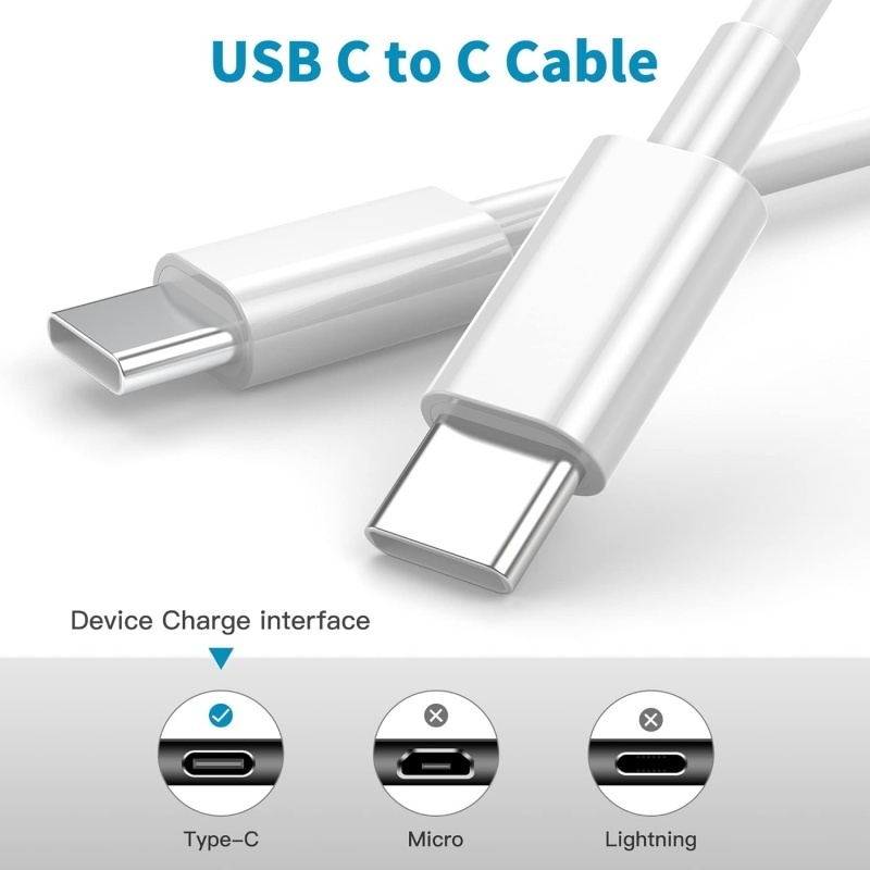 USB C to USB C Charging Cable Fast Charger Power Cord for iPhone