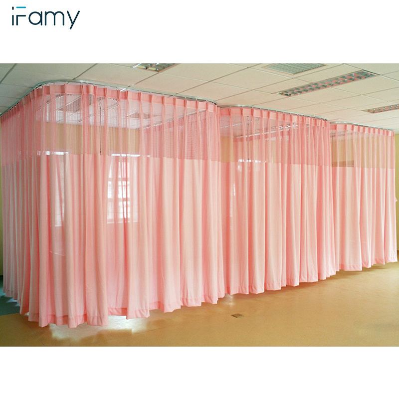 Wholesale Price Ceiling Mounted fabric for hospital curtains fabric medical