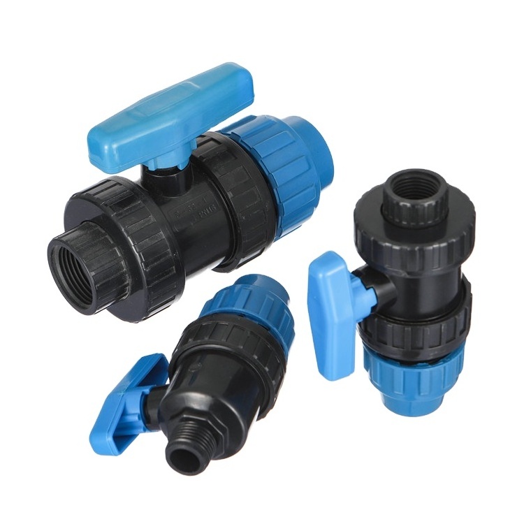 IFAN Plumbing Supply Pp Compression Fitting Hdpe Ball Valves for Gate Valve for HDPE Pipe Fittings