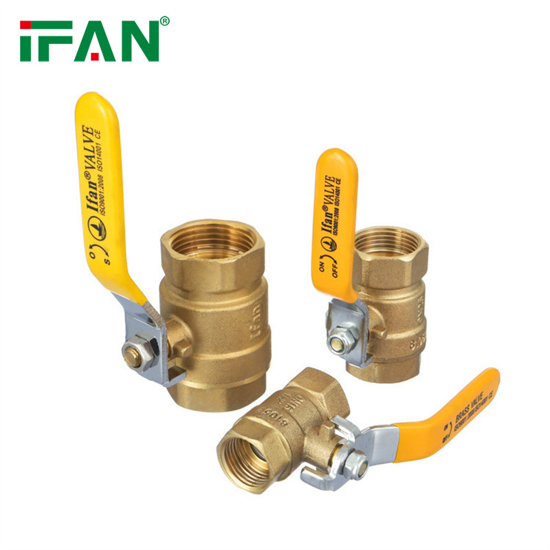 IFAN Factory Free Sample Water Ball Valves 1/2 Inch Brass Ball Valves With High Pressure