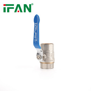 IFAN Manufacture Durable Forged Female 1/2" 3 4 Inch Npt High Pressure Brass Ball Valve