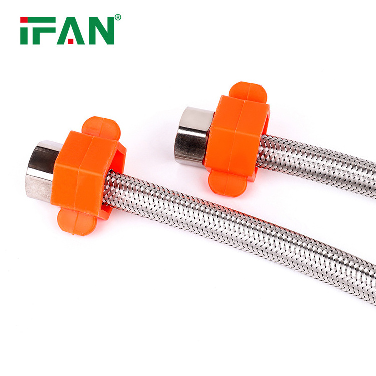 IFAN Good Price Stainless Braided Flexible Hose Flexible Metal Hose Basin faucet Connector