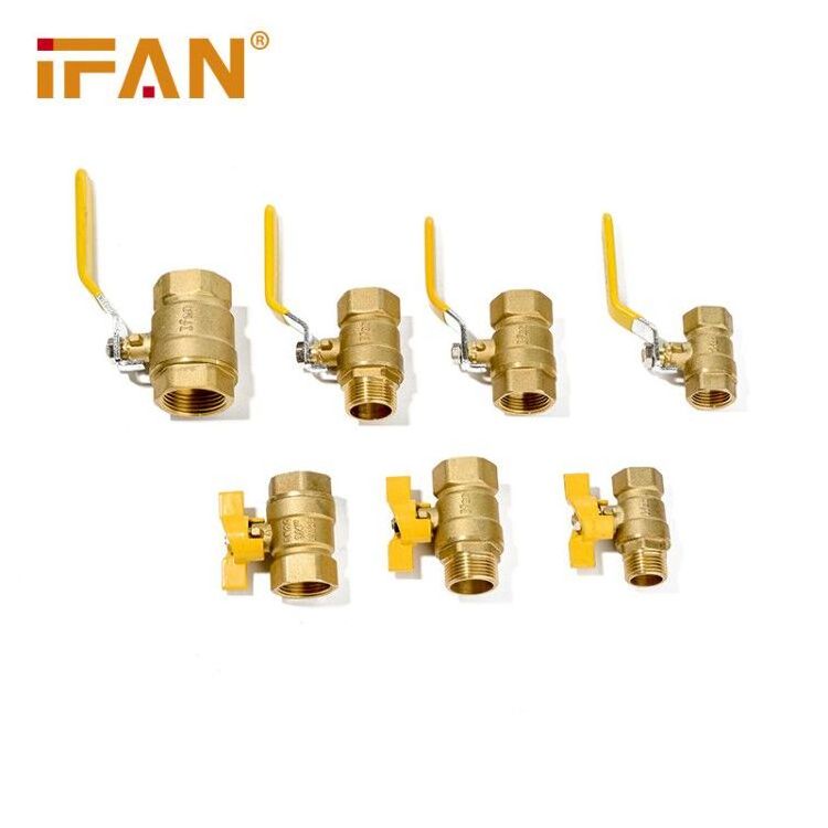 Ifan Brass Ball Valve Female Threaded 1/4