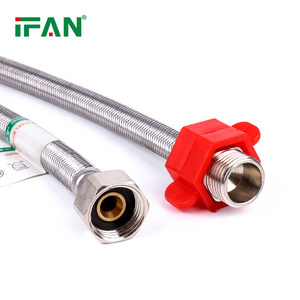 IFAN Hot Selling Basin faucet Connector Corrugated Stainless Steel Pipe Flexible Pipe Hose