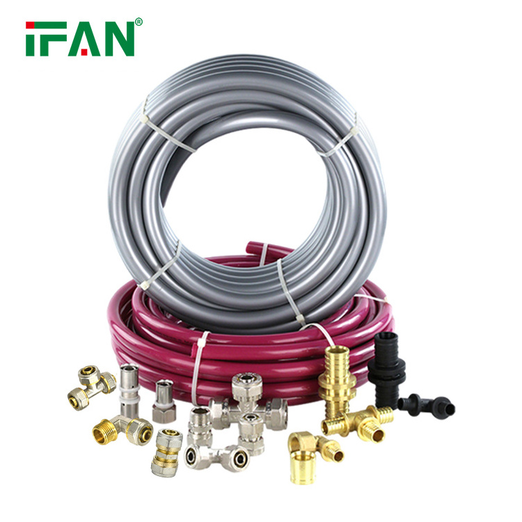 Ifan Floor Heating Water Tube raccord multicouche 16 16mm Fittings Plastic Plumbing Pex Al Pex Pipe