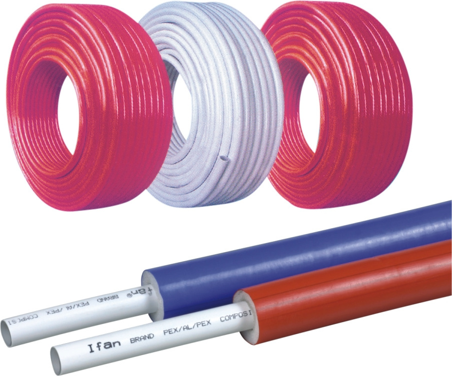 Ifan Floor Heating Water Tube raccord multicouche 16 16mm Fittings Plastic Plumbing Pex Al Pex Pipe