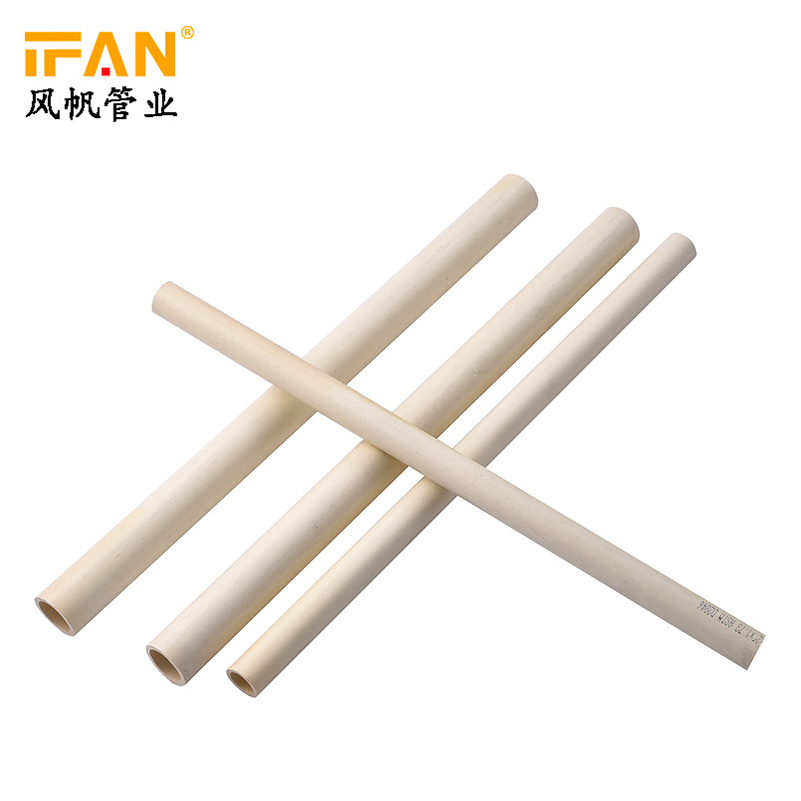 IFAN Factory Supply 1/2 Inch PVC Plastic Tube China Water Pipe Wholesale Standard Plastic PVC Pipe