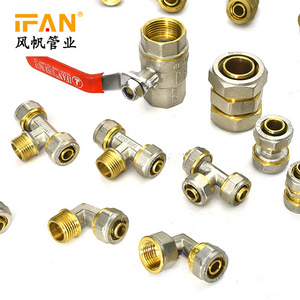 DN40 Brass Ball Valve 1 Inch Water Safety Control Valve Price Plumbing Materials Sanitary  PN25 Forge Brass Ball Valve Price