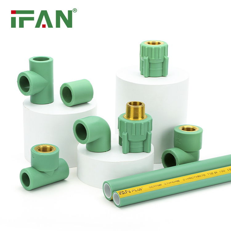 IFANPLUS Germany Standard PN25 PPR Pipe Plumbing Accessories Plastic Fittings Ppr Fitting Plumbing Materials