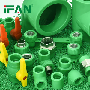 IFANPLUS Germany Standard PN25 PPR Pipe Plumbing Accessories Plastic Fittings Ppr Fitting Plumbing Materials