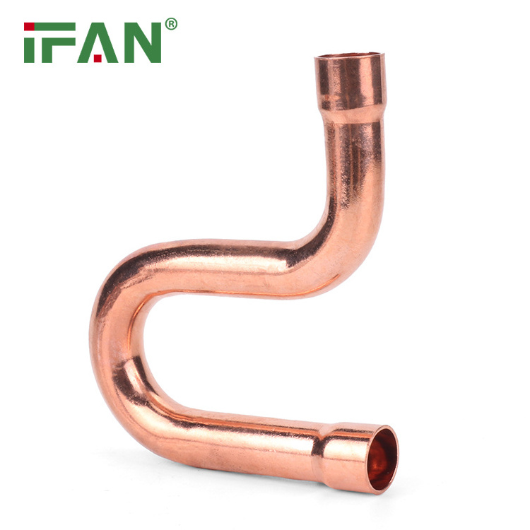 IFAN Full Copper Brass Hose Fittings 6-219mm Brass Pipe Connector Water Use Copper Welding Fitting