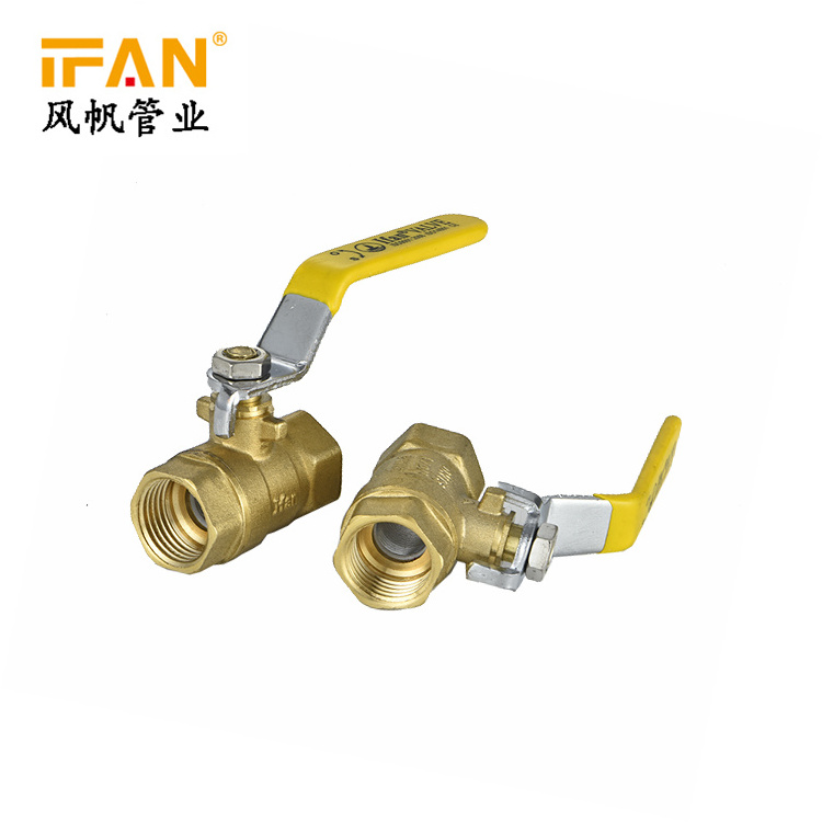 Ifan Brass Ball Valve Female Threaded 1/4