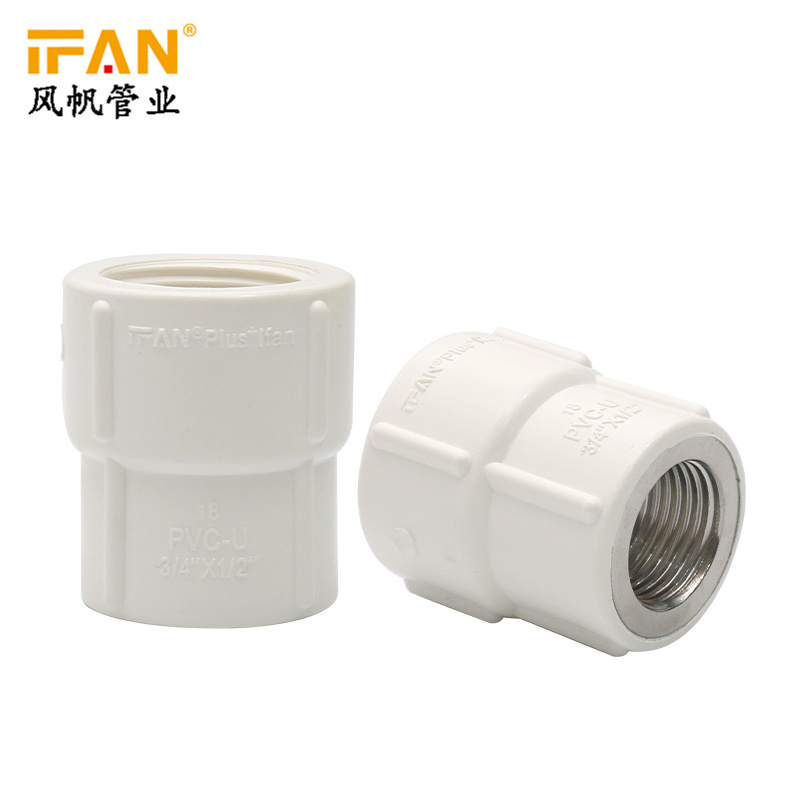 IFAN Factory Supply 1/2 Inch PVC Plastic Tube China Water Pipe Wholesale Standard Plastic PVC Pipe