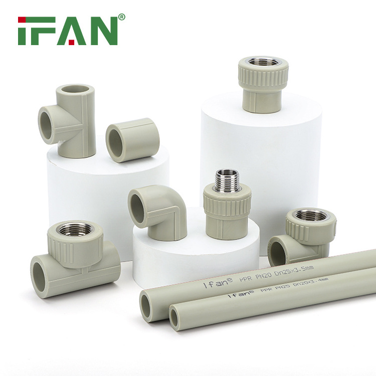 IFANPLUS Germany Standard PN25 PPR Pipe Plumbing Accessories Plastic Fittings Ppr Fitting Plumbing Materials