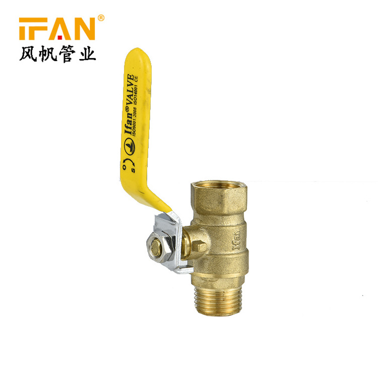 Ifan Brass Ball Valve Female Threaded 1/4