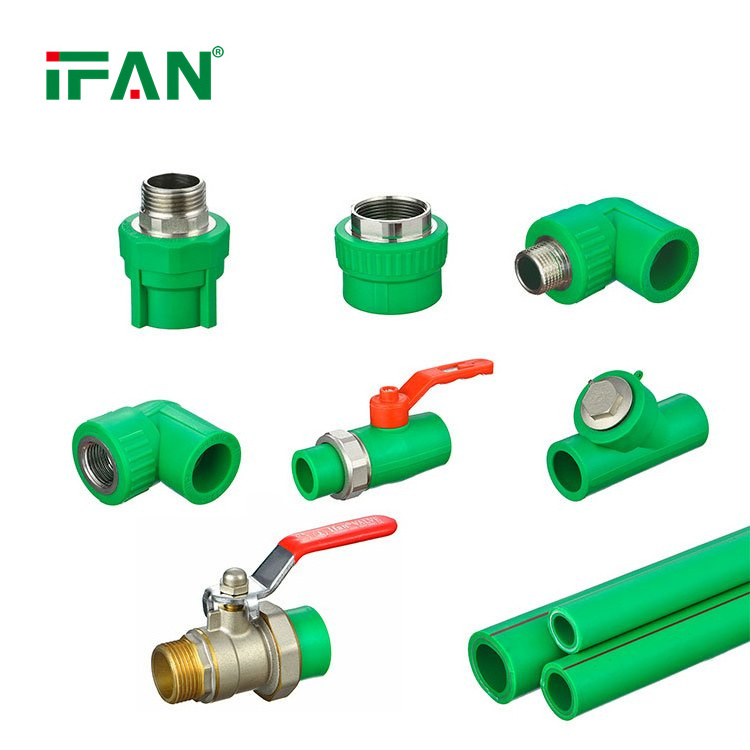 IFAN Germany Standard Water Plumbing PPR Tube Fitting Plastic Polypropylene Plug PPR Pipes Fittings