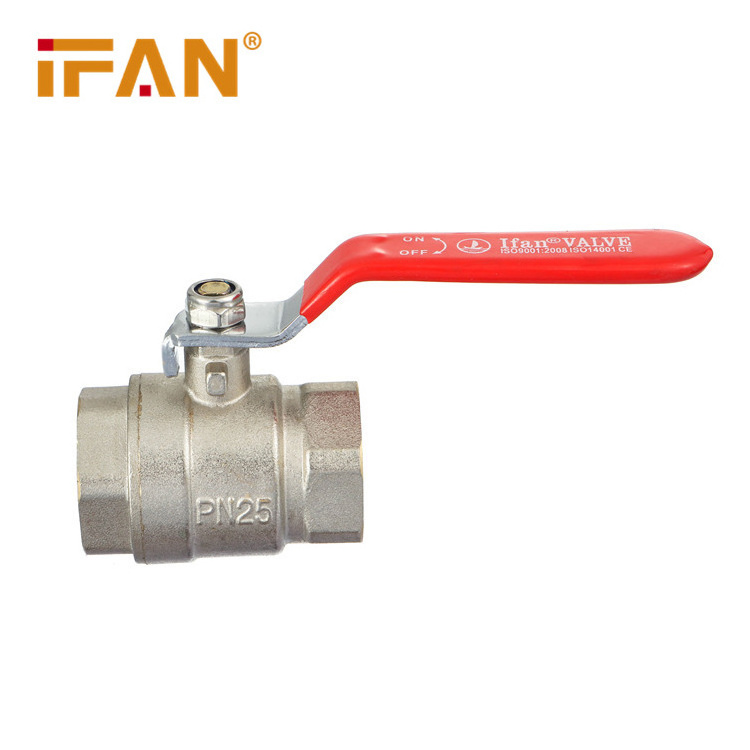 IFAN Wholesale Brass Valve Orginal High Work Temperature Safety Valve Brass Water Female Brass Ball Valves