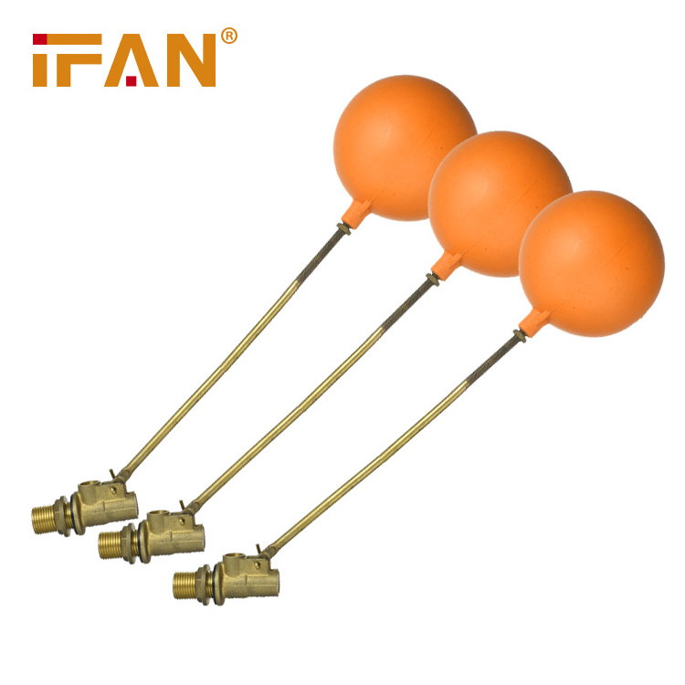 Ifan Brass Water Floating Ball Float Valve 1/2