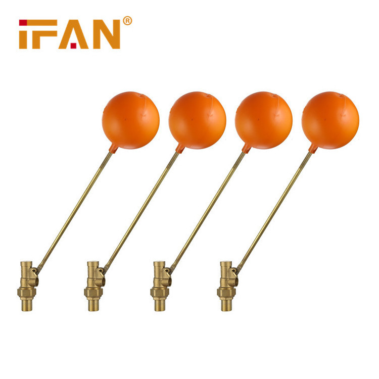 Ifan Brass Water Floating Ball Float Valve 1/2